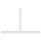 Ekena Millwork Portland Architectural Grade PVC Gable Bracket, 96"W x 60"H x 4"D x 4"F, 15/12 Pitch GBP096X60X0404POR00 - alternate 5
